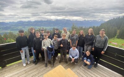 Klassenfahrt Bolsterlang: Regenfest und Teamstark 