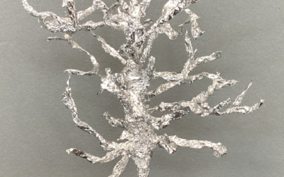 Foil-Sculpture-Projekt der 9. Klassen im Kunstunterricht