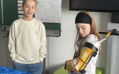 Erfindergeist im Klassenzimmer – die 5b tüftelt und baut